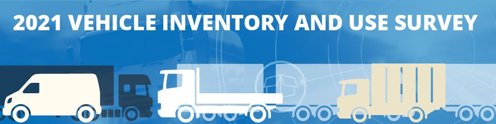 Vehicle Use and Inventory Survey Banner with Trucks in the background
